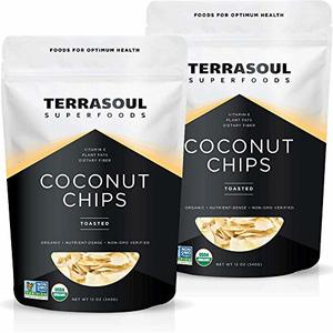 Terrasoul Superfoods Organic Toasted Coconut Chips